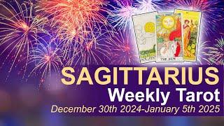 SAGITTARIUS WEEKLY TAROT READING "HERE COMES THE SUN SAGITTARIUS!" December 30 2024 - January 5 2025