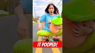 IT POOPED!