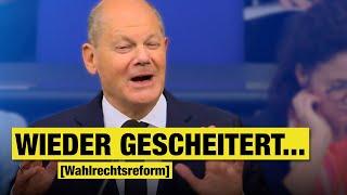 Scholz scheitert (teils) mit neuem Gesetz, gut so? | Wahlrechtsreform