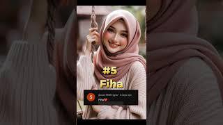 Top 10 Muslim girls names #popular #muslimfemale #muslimahs #subscribe #muslimgirl