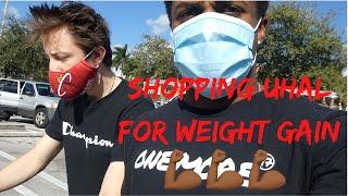 FOOD SHOPPING FOR WEIGHT & MUSCLE GAIN WITH WILKOVV 