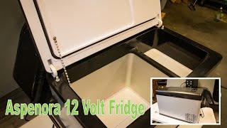 Aspenora 37 Quart 12 Volt Fridge/Freezer Overview.