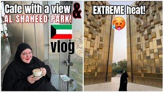 YOU HAVE TO VISIT THIS CAFE WITH AN AMAZING VIEW! KUWAIT VLOG