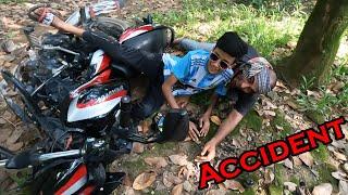 বাইক চালানো শিখাতে গিয়ে একি হলো | Bike Accident | Bike vlog | SD Family World