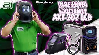 PODEROSA! Inversora Soldadora  AXT-207 LCD AX TECH