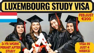 Luxembourg Student Visa | Study in Luxembourg | University of Luxembourg | Europe | Dream Canada