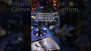 Unlock the magic within you!  In this reel, we explore the power of cosmic energy and how it