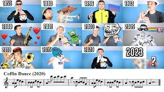 Evolution of Meme Songs (1500-2023) BUT.. It's with Sheet Music / Notes!