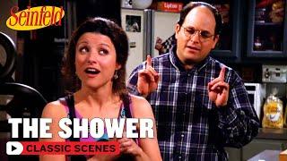 George Pees In The Health Club Shower | The Wife | Seinfeld