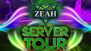 Is This The MOST UNIQUE Oldschool RSPS EVER!? : Zeah Server Tour : (JUICY GIVEAWAY!)