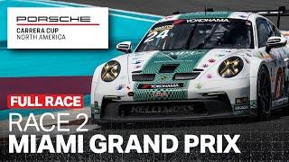 Porsche Carrera Cup North America 2024 | Race 2 | Miami Grand Prix