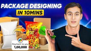 How to Create A Product Packaging Design in 10 minutes ️ No Skill required  pacdora Tutorial