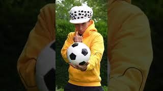 Anime characters playing football full match @KingChris #anime #naruto #saitama