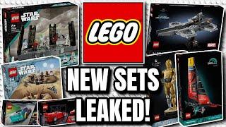 NEW LEGO SET LEAKS! (Star Wars, Technic, Marvel & MORE!)