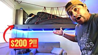 DIY Kids Floating Loft Bed  | TimberLOK Lag Screws