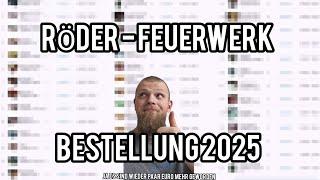 RÖDER - FEUERWERK BESTELLUNG 2025