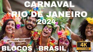 BRASIL RIO DE JANEIRO CARNAVAL 2024  BLOCOS, FANTASTIC EXPERIENCE  #brasil