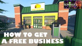 How To Get a FREE Business | Schedule 1 Game (Quick & Easy)