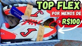 É VERDADE COMO COMPRAR CHUTEIRA FUTSAL JOMA TOP FLEX POR ESSE PREÇO BOA E BARATA MOSTREI NO VÍDEO