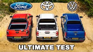 Toyota v Ford v VW: ULTIMATE pick-up test!