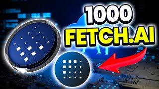 Why 1000 Fetch AI Tokens Can Make You A Millionaire | (FET) Cryptocurrency