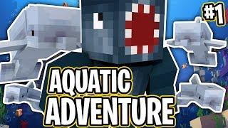 A NEW ADVENTURE! - Minecraft Aquatic Adventure! #1