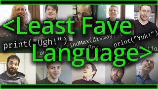 What's Your Least Favourite Programming Language? (2024 soundcheck question) - Computerphile