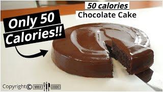 ONLY 50 Calories CHOCOLATE CAKE ! Yes, it's Possible and it's AMAZING!