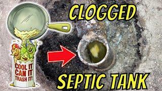 Clogged Septic Tank