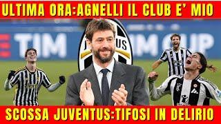 CLAMOROSO JUVENTUS: IL RITORNO DI AGNELLI ALLA JUVE! TIFOSI SCATENATI!