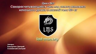 СРЦ №3 - цикл под жимовика начального уровня и весом 80+