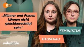 Care Arbeit statt Karriere: Ist Hausfrau sein noch zeitgemäß? | Sag's mir | unbubble