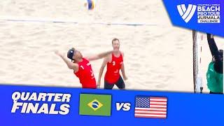 Vitor Felipe/Renato vs. Crabb Tr./Brunner - Quarter Finals Highlights Jurmala 2023 #BeachProTour