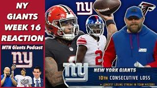 NY Giants Lose Record 10th Consecutive Game + Raiders Win, 1st Overall Pick to NYG