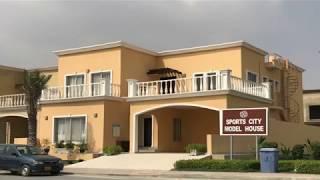 Sports City Model Villa in Bahria Town Karachi SAQIB ASSOCIATES 0300 8222899