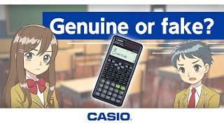 CASIO/Scientific calculator, genuine or fake? (15 sec.)