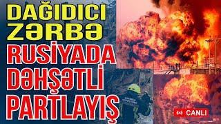 Ukraynadan dağıdıcı zərbə - Rusiyada dəhşətli partlayış - Gündəm Masada - Media Turk TV