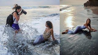 Natural Light Black Sand Beach Photoshoot + Photoshop Tutorial Using Logi MX Creative Console