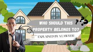 Legal vs equitable title to property