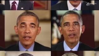 AI-generated "real fake" video of Barack Obama