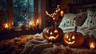 Fall Asleep to Halloween Whispers | Cozy Bedroom ASMR & Ambience 