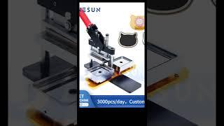 New addition: ZONESUN Customizable refrigerator magnet machines and card cutting machines
