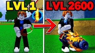 UPEI DO 1 AO 2600 COM TODAS AS ARMAS DO BLOX FRUITS!