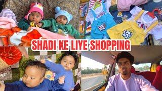 Finally Twins Baby  ki shopping kara di shadi ke liye