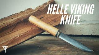 Making a helle (Viking knife)
