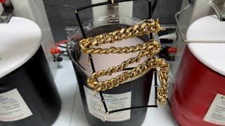 Gold Plating Chain in 24K GOLD - Stainless Steel Chain plating