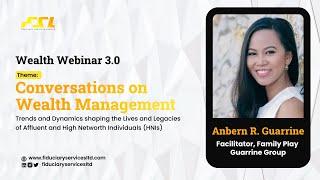 Anbern Guarrine speaks at Conversations on Wealth Management 3 0