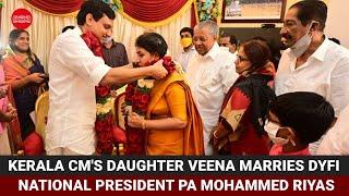 Kerala CM's daughter Veena Vijayan's wedding sets an example in post-COVID times