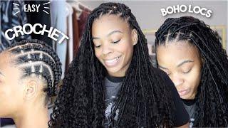 CROCHET Boho Locs w/ AMAZON Hair! Ft. ARUKI HAIR 