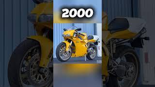 Evolution of Ducati (1990~2024)#ducati #motorcycle  #v4 #superbike #evolution #viral #shorts